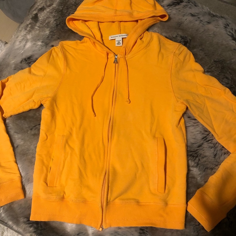 Banana Republic Yellow Hoodie